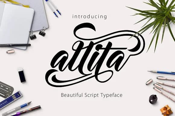 Allita Font by Olexstudio — Script Handwritten Font