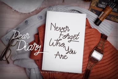 Allizarin Font by dendysign — Script Handwritten Font — thumbnail 2