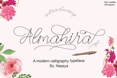 Almahira Font by Naqsya.Co — Script Handwritten Font — thumbnail 1
