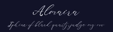 Almaira by Dedi Irawan — Script Handwritten Font — thumbnail 2