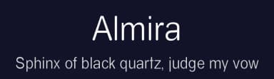 Almira by Studio Typo — Sans Serif Font — thumbnail 2