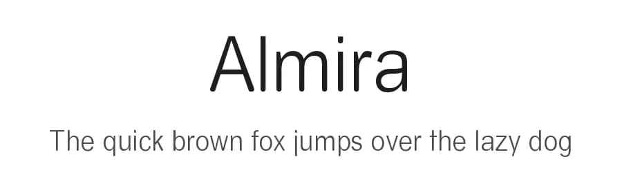 Almira by Studio Typo — Sans Serif Font
