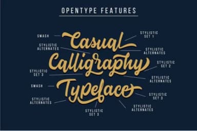 Almonde Script Font by Ian Mikraz — Script Handwritten Font — thumbnail 3