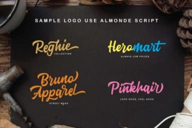 Almonde Script Font by Ian Mikraz — Script Handwritten Font — thumbnail 6