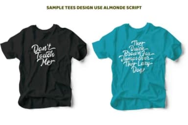 Almonde Script Font by Ian Mikraz — Script Handwritten Font — thumbnail 8