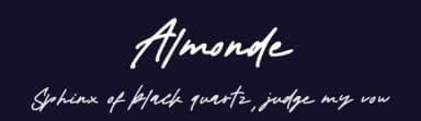 Almonde by Graphicfresh — Script Handwritten Font — thumbnail 2