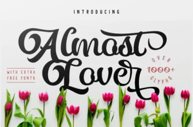 Almost Lover Font by Adam Fathony — Script Handwritten Font — thumbnail 1
