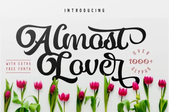 Almost Lover Font by Adam Fathony — Script Handwritten Font