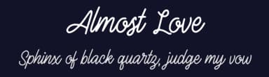 Almost Love by Forberas Club — Script Handwritten Font — thumbnail 2