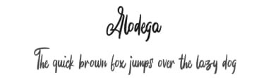 Alodega by Riki — Script Handwritten Font — thumbnail 1