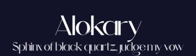 Alokary by Hishand Studio — Sans Serif Font — thumbnail 2