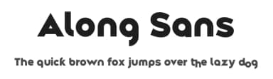 Along Sans by Ryul Davidson — Sans Serif Font — thumbnail 1