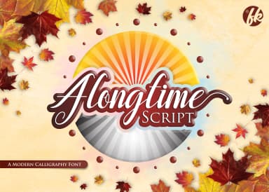 Alongtime Script Font by afredo.fk — Script Handwritten Font — thumbnail 1