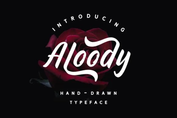 Aloody Font by Dani (7NTypes) — Script Handwritten Font