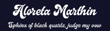 Aloreta Marthin by Storytype Studio — Script Handwritten Font — thumbnail 2