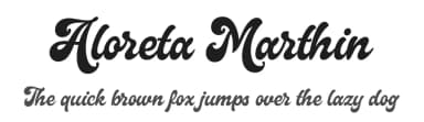 Aloreta Marthin by Storytype Studio — Script Handwritten Font — thumbnail 1
