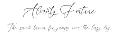 Aloruty Fortune by Letterena Studios — Script Handwritten Font — thumbnail 1