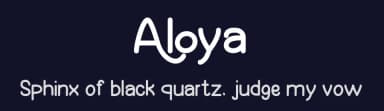 Aloya by Muksal Creative — Script Handwritten Font — thumbnail 2