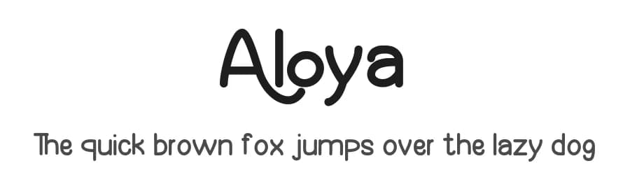 Aloya by Muksal Creative — Script Handwritten Font