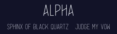 Alpha by Callum Finn — Sans Serif Font — thumbnail 2