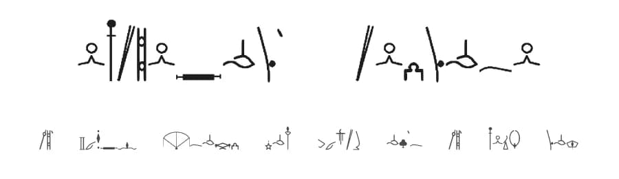 Alphacode Pandora by Shelley Evans — Dingbats Font — preview 1