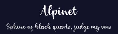 Alpinet by Letterative Studio — Script Handwritten Font — thumbnail 2