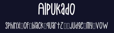 Alpukado by Yulius Pramaditya — Script Handwritten Font — thumbnail 2