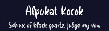 Alpukat Kocok by Abo Daniel Studio — Script Handwritten Font — thumbnail 2