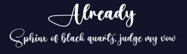 Already by Scratchones — Script Handwritten Font — thumbnail 2