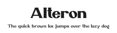 Alteron by Absonstype Studio — Serif Font — thumbnail 1