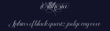 Altheria by Ardyana Types — Script Handwritten Font — thumbnail 2