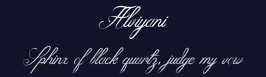 Alviyani by Irfan Hidayat — Script Handwritten Font — thumbnail 2