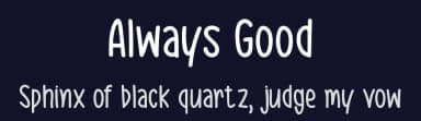 Always Good by Md Shohail Bhuian — Script Handwritten Font — thumbnail 2