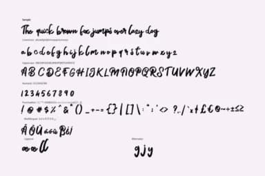 Alya Font by Vunira — Script Handwritten Font — thumbnail 6