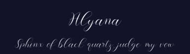 Alyana by Fanastudio — Script Handwritten Font — thumbnail 2