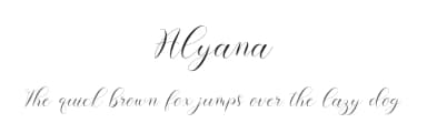 Alyana by Fanastudio — Script Handwritten Font — thumbnail 1
