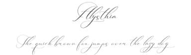 Alysthia by Integritype Studio — Script Handwritten Font — thumbnail 1