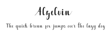 Alzelvin by Danti — Script Handwritten Font — thumbnail 1