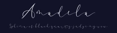 Amadela by Fanastudio — Script Handwritten Font — thumbnail 2