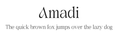 Amadi by Craft Supply Co. — Serif Font — thumbnail 1