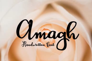 Amagh Font by Digital Typeface Studio — Script Handwritten Font — thumbnail 2