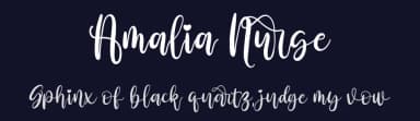 Amalia Nurse by Perspectype Studio - Letterena.com — Script Handwritten Font — thumbnail 2