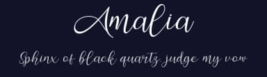 Amalia by Eknoji Studio — Script Handwritten Font — thumbnail 2