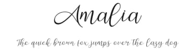Amalia by Eknoji Studio — Script Handwritten Font — thumbnail 1