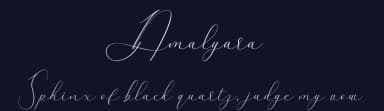 Amalyara by Khalidin.INK — Script Handwritten Font — thumbnail 2