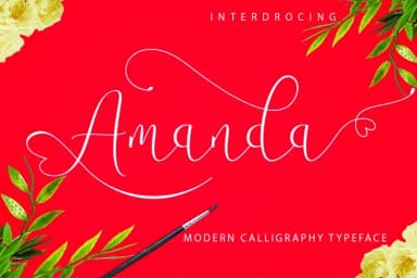 Amanda Font by Jhoen Studio — Script Handwritten Font — thumbnail 1
