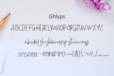 Amanda Script Font by VitaminRGB — Script Handwritten Font — thumbnail 4