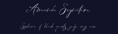 Amanda Signature by UI Creative — Script Handwritten Font — thumbnail 2