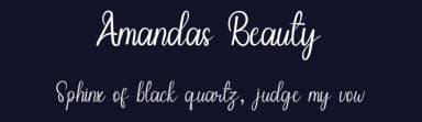 Amandas Beauty by Inermedia Studio — Script Handwritten Font — thumbnail 2
