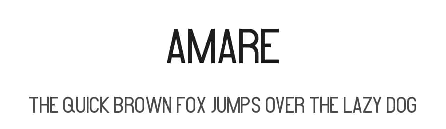Amare by SushiHueDesign — Sans Serif Font — preview 1